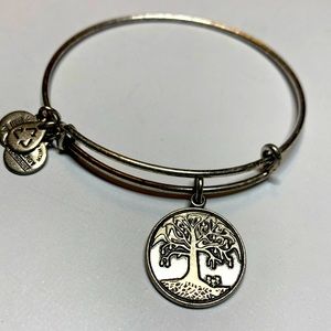 3/$15 Alex and Ani Tree of Life silver tone bracelet